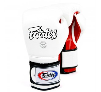 Перчатки боксерские Fairtex (BGV-9 Mexican Style White/red)